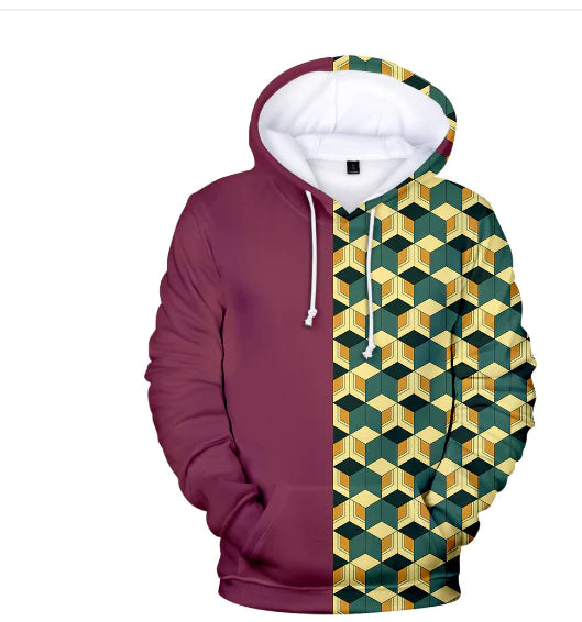 Premium Polyester Demon Slayer Hoodie