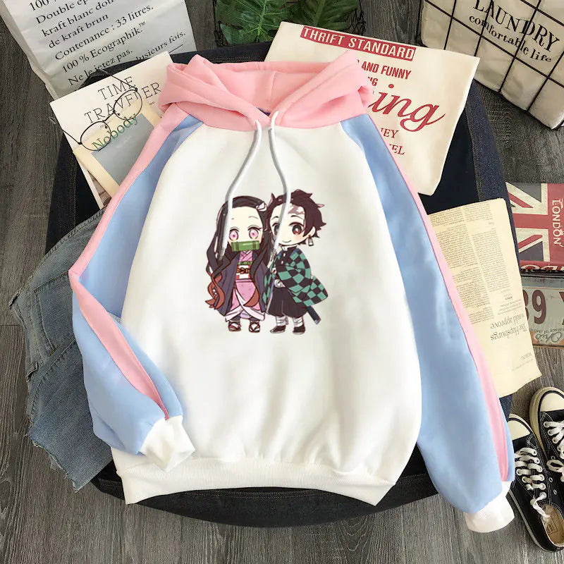 Demon Slayer Hoodie - Loose Fit Casual Jacket