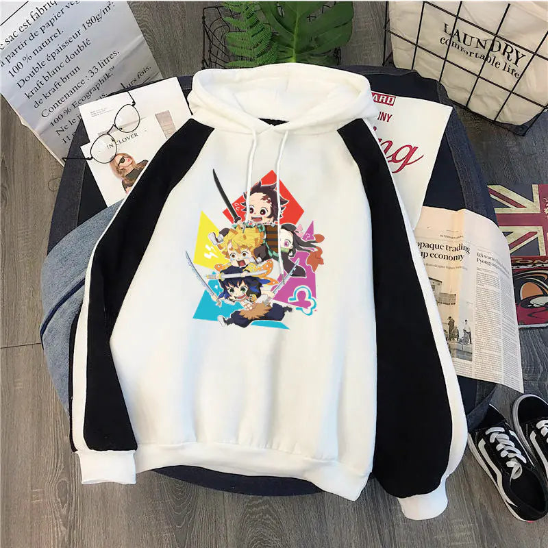 Demon Slayer Hoodie - Loose Fit Casual Jacket