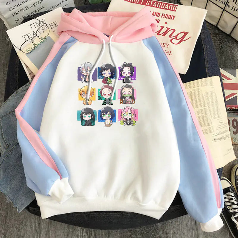 Demon Slayer Hoodie - Loose Fit Casual Jacket