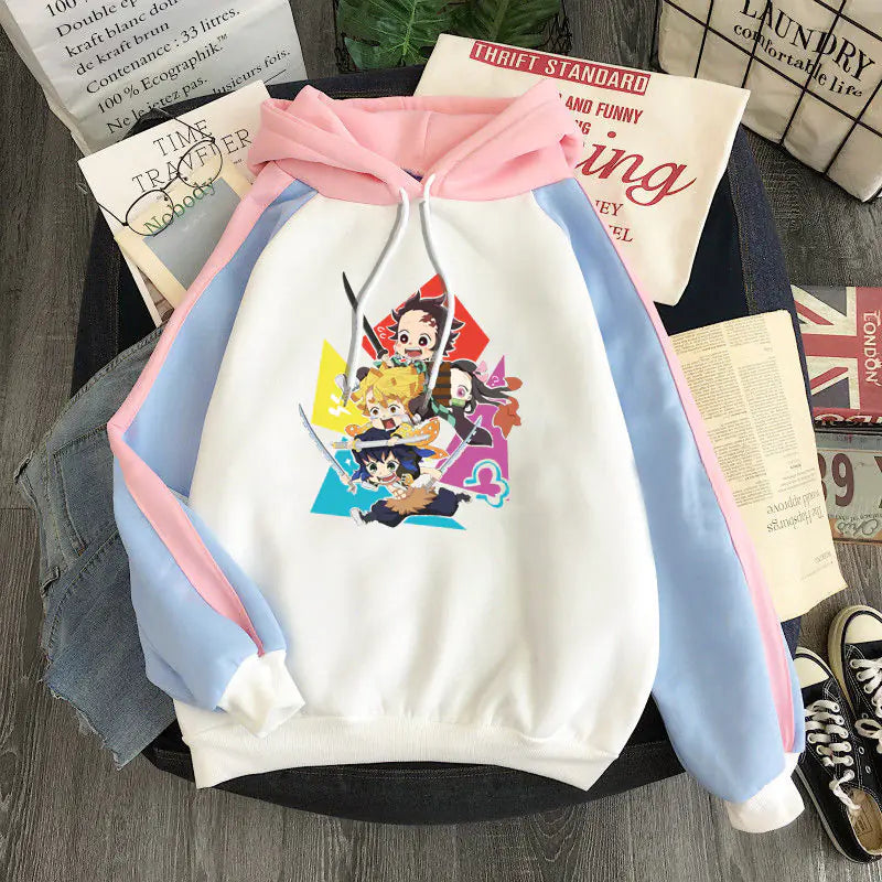 Demon Slayer Hoodie - Loose Fit Casual Jacket