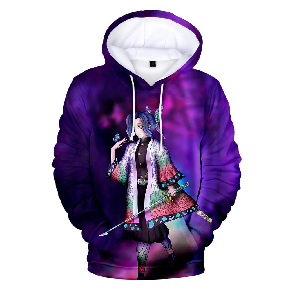 Premium Polyester Demon Slayer Hoodie