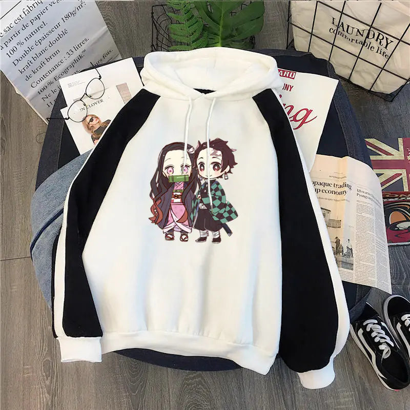Demon Slayer Hoodie - Loose Fit Casual Jacket
