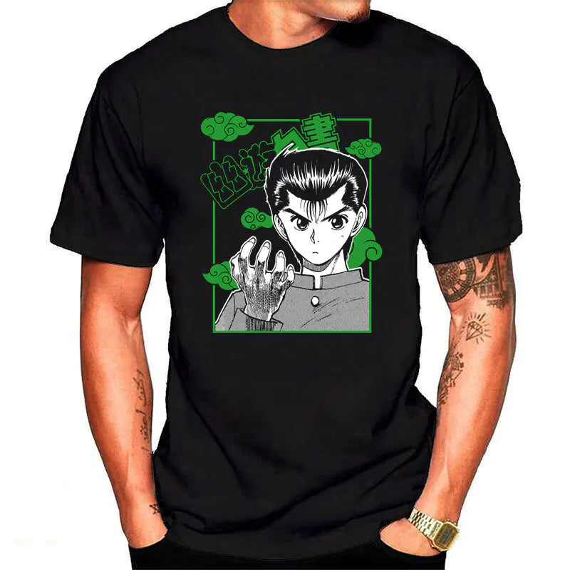 Demon Slayer Men's T-Shirt with Round Neck