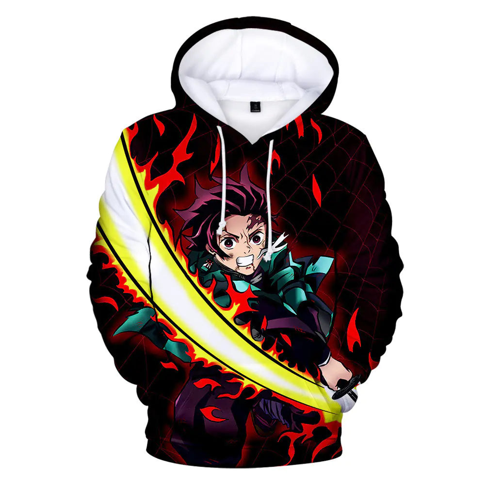Premium Polyester Demon Slayer Hoodie