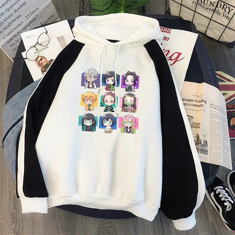 Demon Slayer Hoodie - Loose Fit Casual Jacket